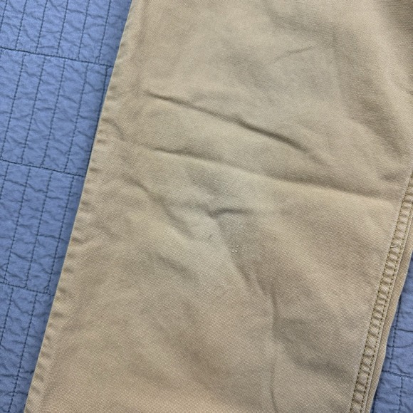 Carhartt Pants Men's 32x34 (31x32) Tan Rugged Relaxed Fit Utility Workwear - Picture 8 of 16